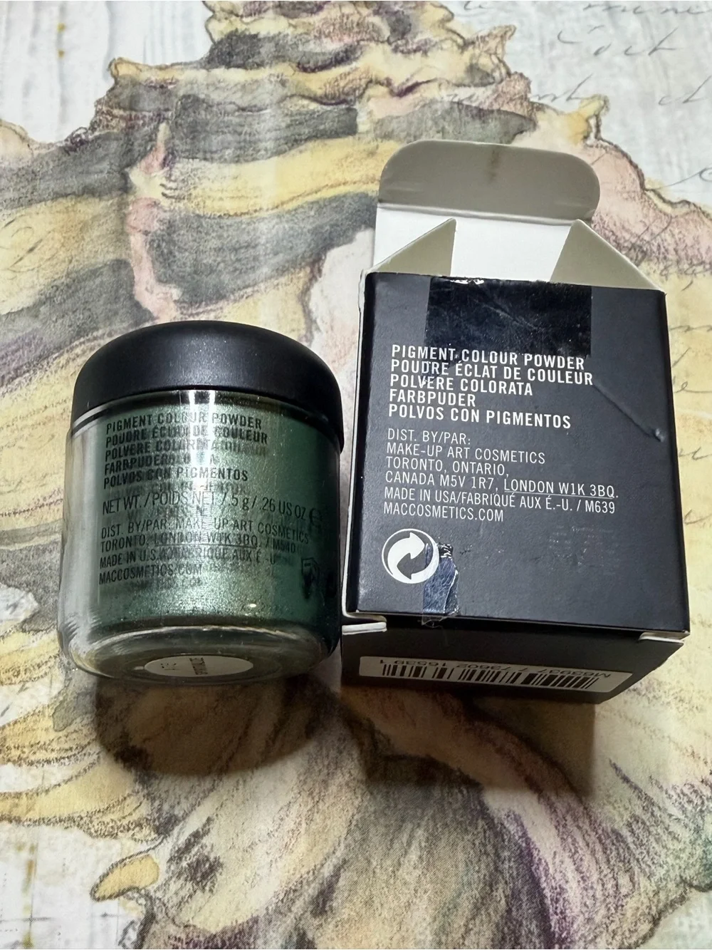 MAC COSMETICS BNIB SPIRITUALIZE PIGMENT RARE 7.5g jar!